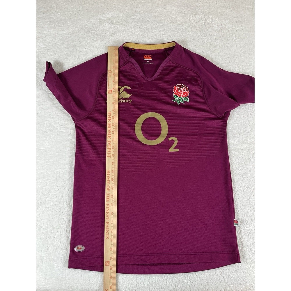 Canterbury 2012/13 England Red Rose Away‎ Rugby Jersey Size Med Stretch - Picture 6 of 6